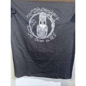Girls T-Shirt Size XL 14/16 On Wednesdays We Wear Black